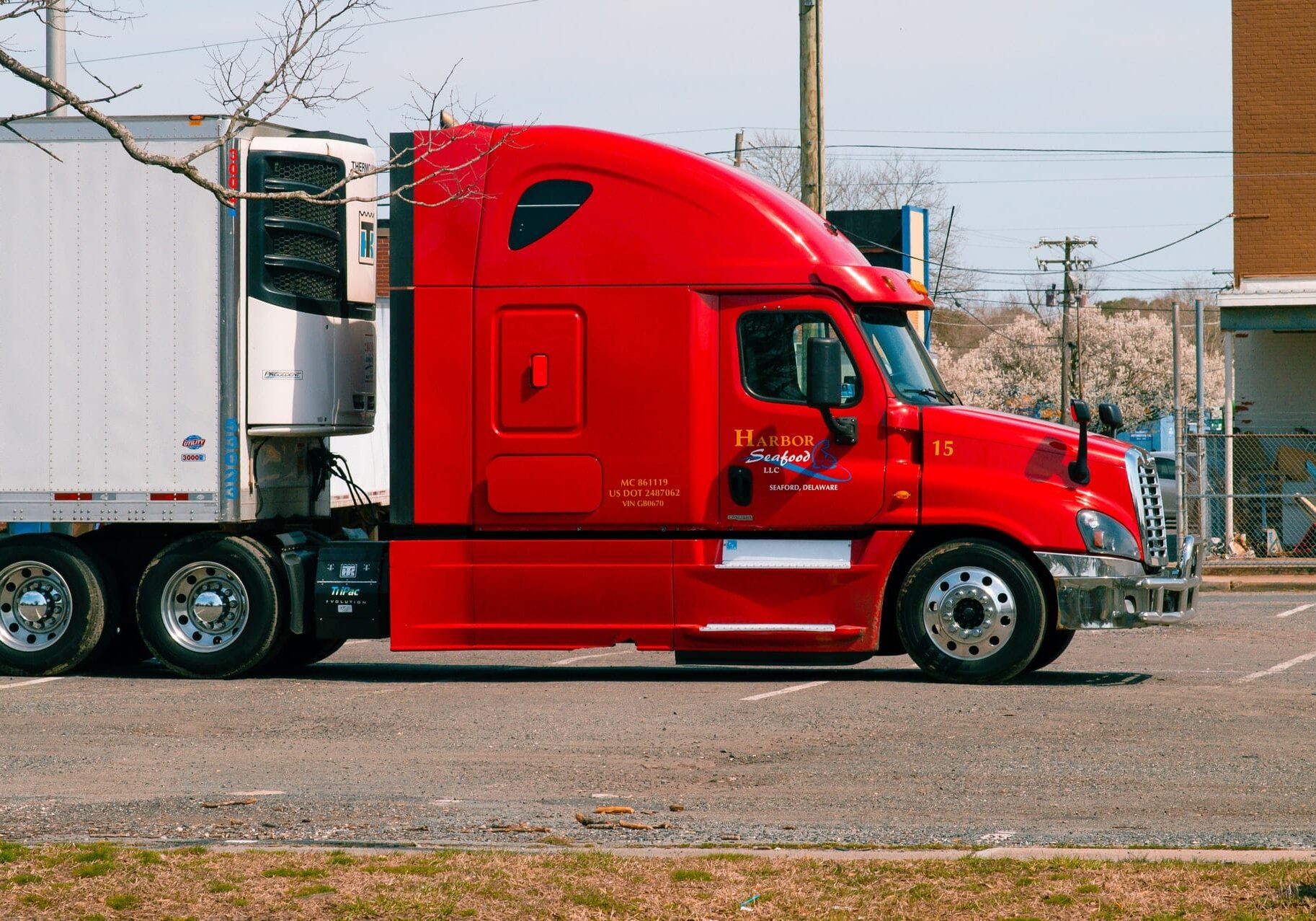 red truck