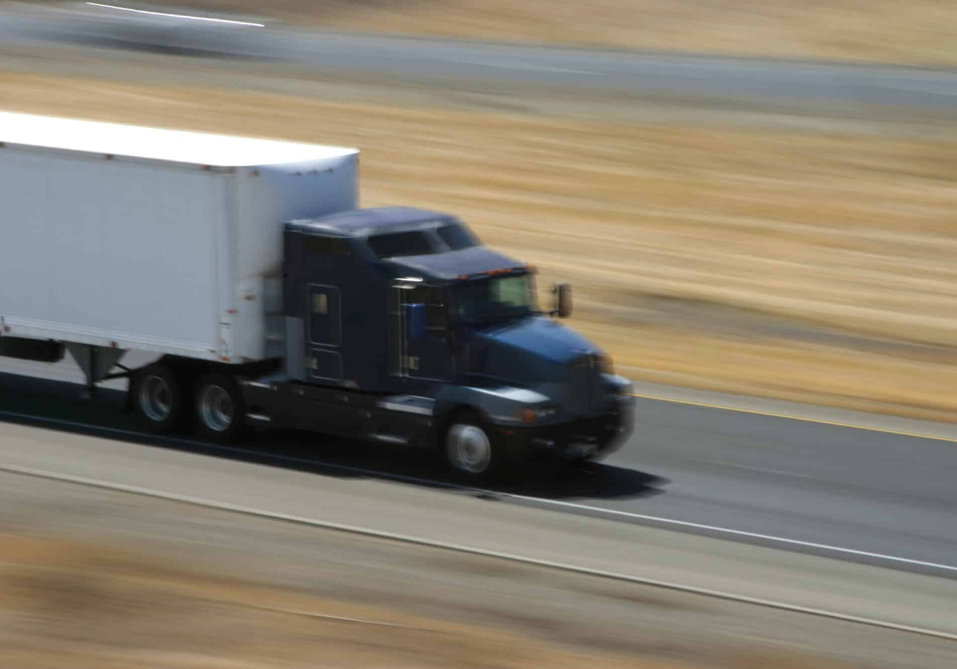 truck over speeding