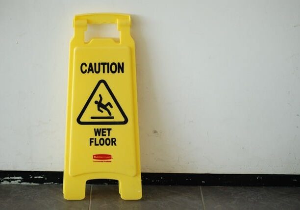 wet floor signage