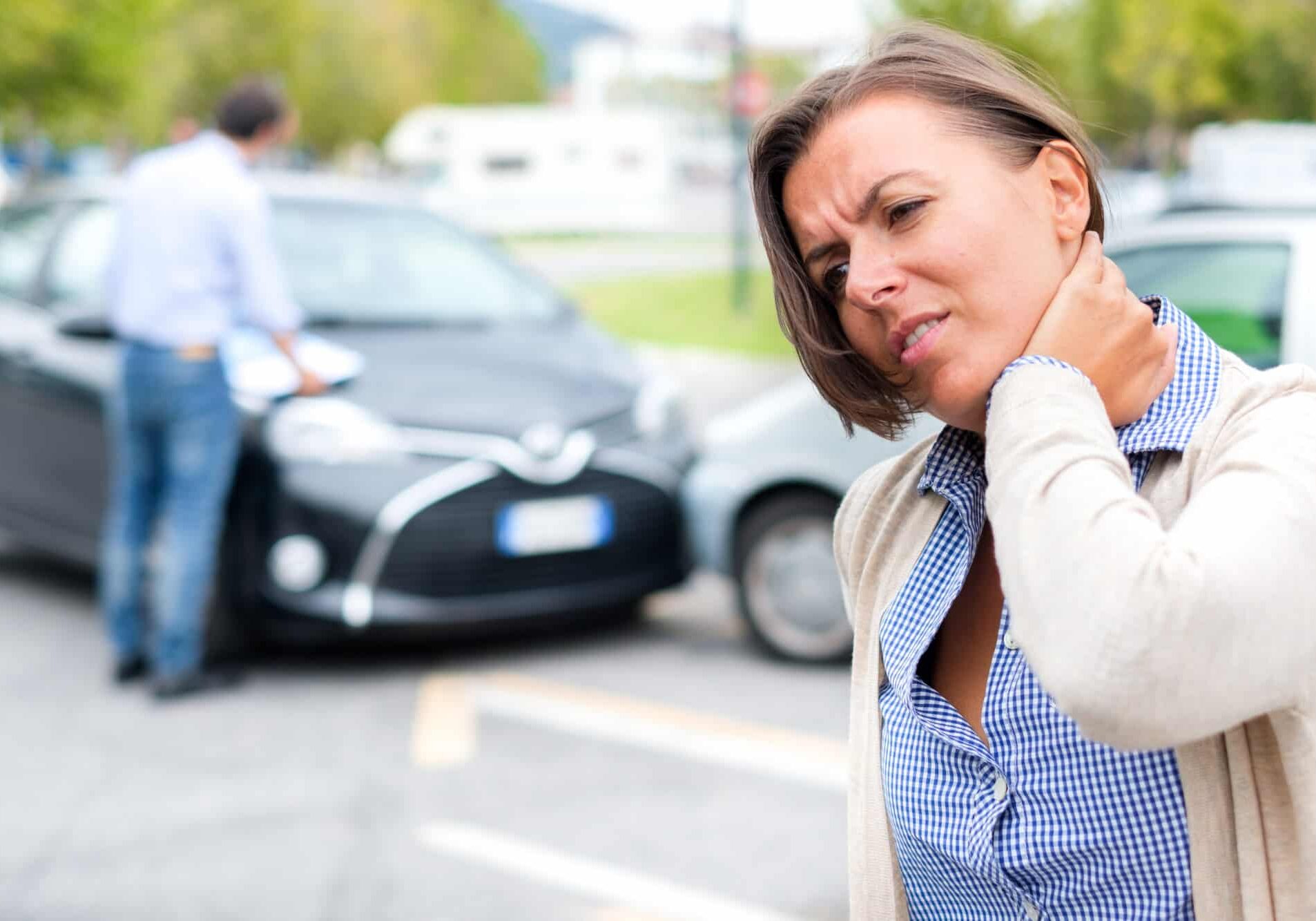 neck pain after a car accident